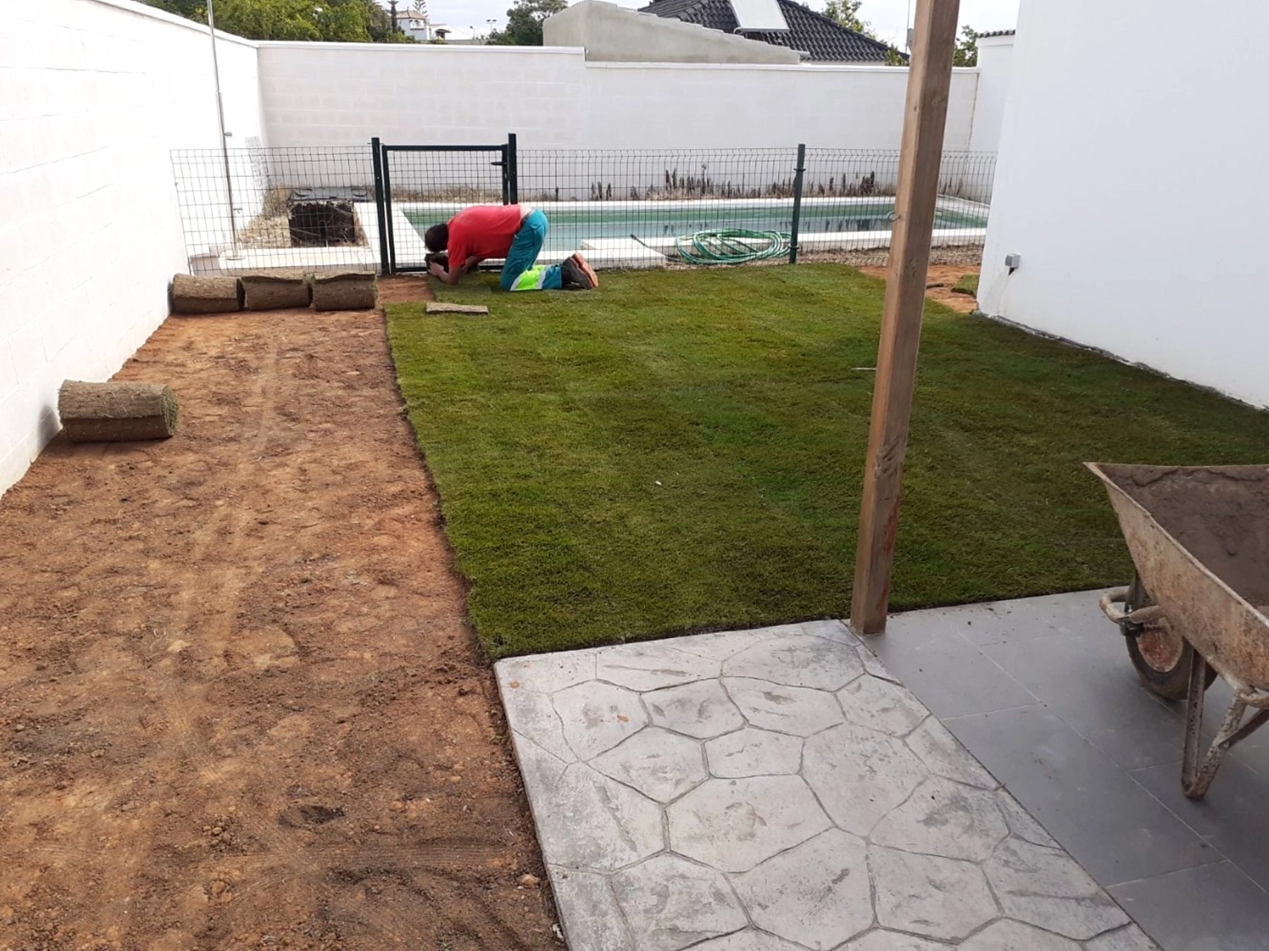 Trabajo de Jardinería Alfi en Sevilla